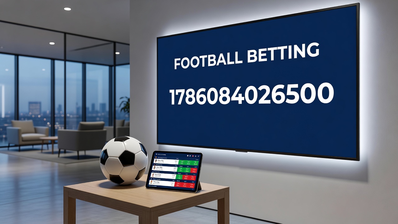 Football stadium scene illustrating live match environments connected to betting activities